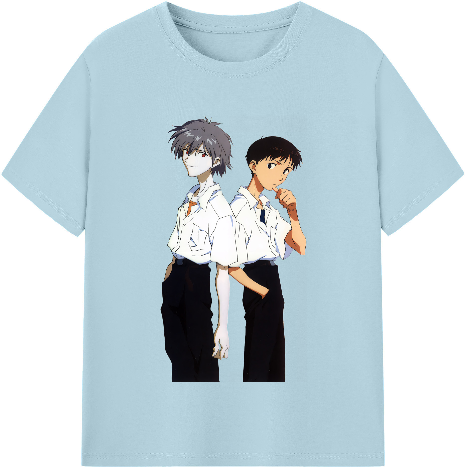 （画像用） EVA 新世紀エヴァンゲリオン 綿100％半袖Tシャツ（フロントプリント）